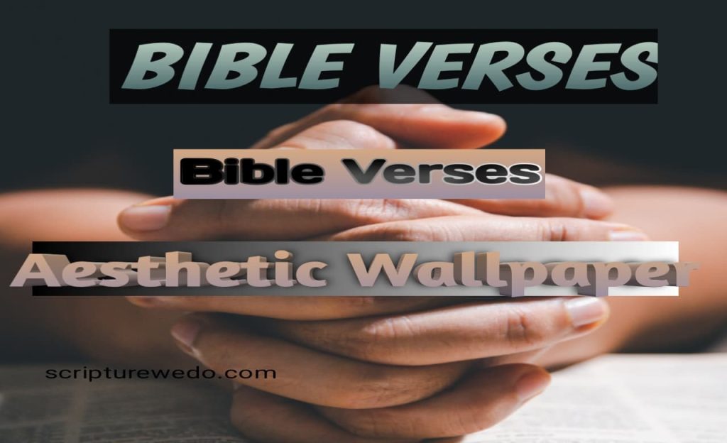 Aesthetic Bible Verse Wallpaper