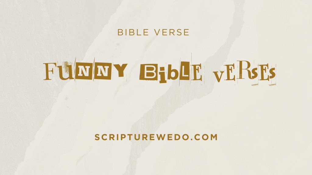 Funny Bible Verses