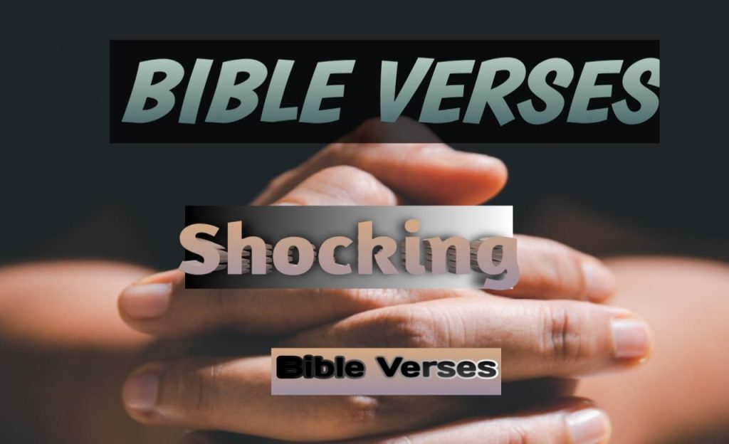 Shocking Bible Verses