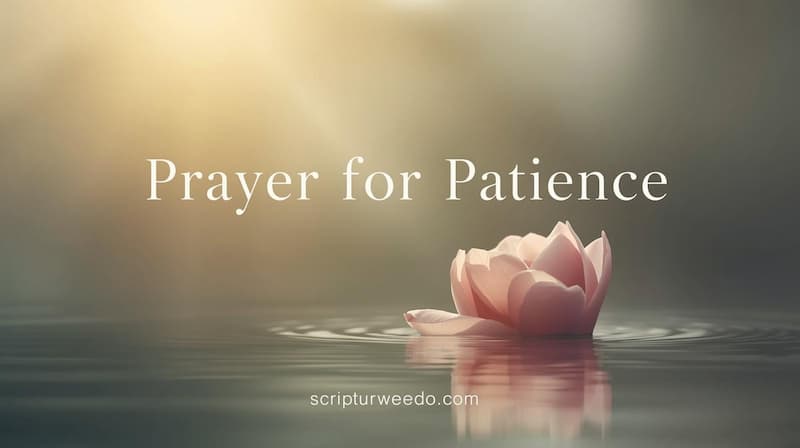 Prayer for Patience
