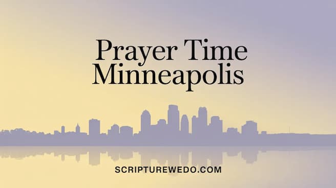 Prayer Time Minneapolis