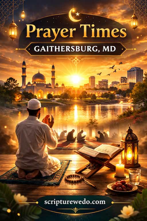 Prayer Times Gaithersburg MD