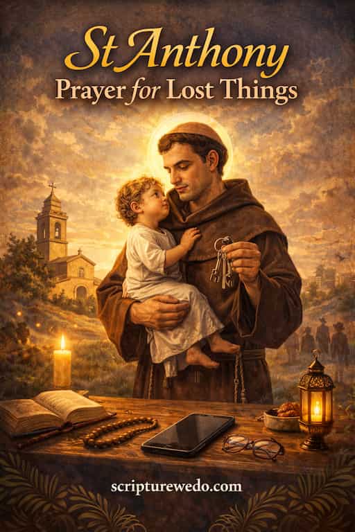 St Anthony Prayer for Lost Things