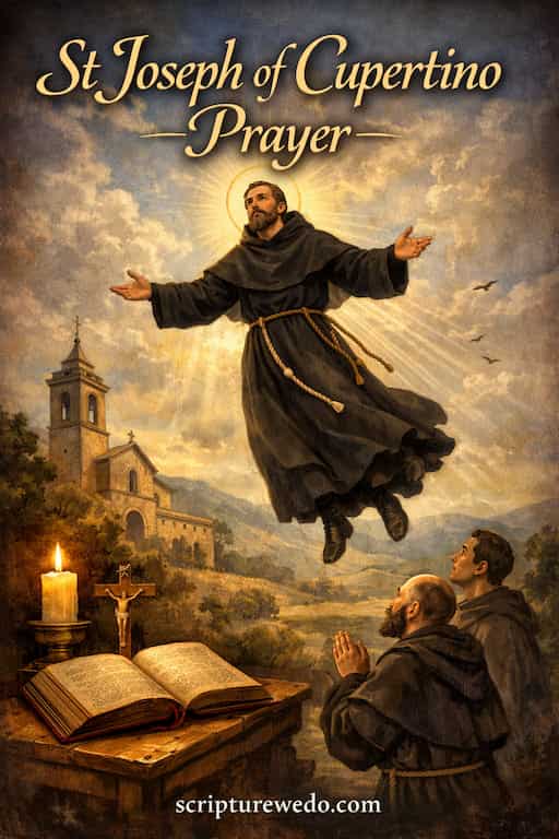 St Joseph of Cupertino Prayer