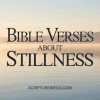 Bible Verses About Stillness