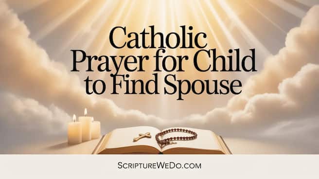 Catholic Prayer for Child to Find a Spouse