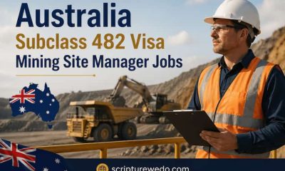 Australia Subclass 482 Visa Mining Site Manager Jobs