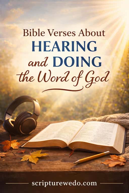 Bible Verses About Hearing and Doing the Word of God