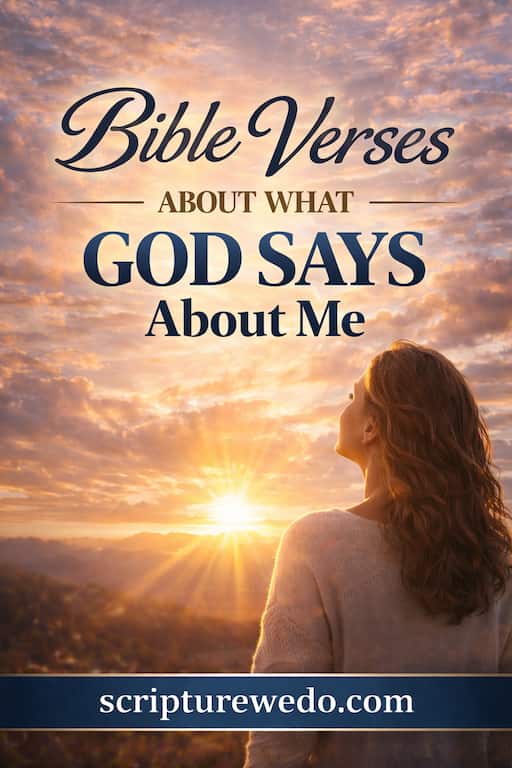 Bible Verses About What God Says About Me