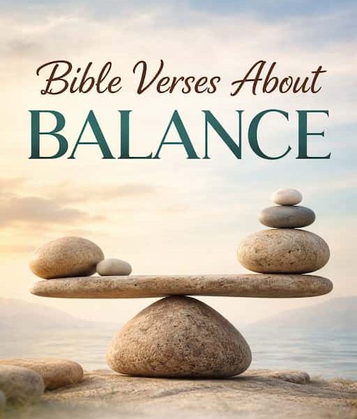 Top Bible Verses About Balance in Life, Faith, and Work