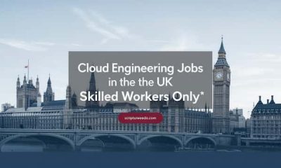 Cloud Engineering Jobs in the UK (Skilled Workers Only)