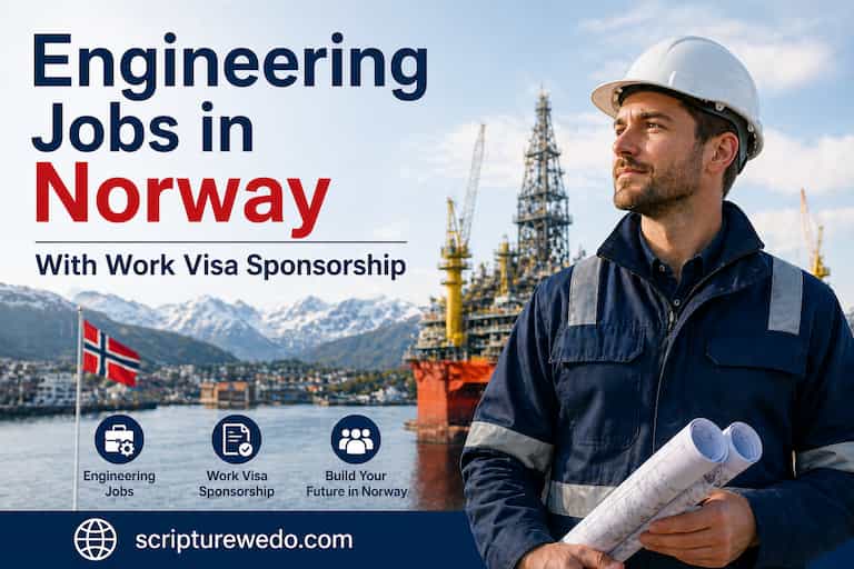 Engineering Jobs in Norway With Work Visa Sponsorship