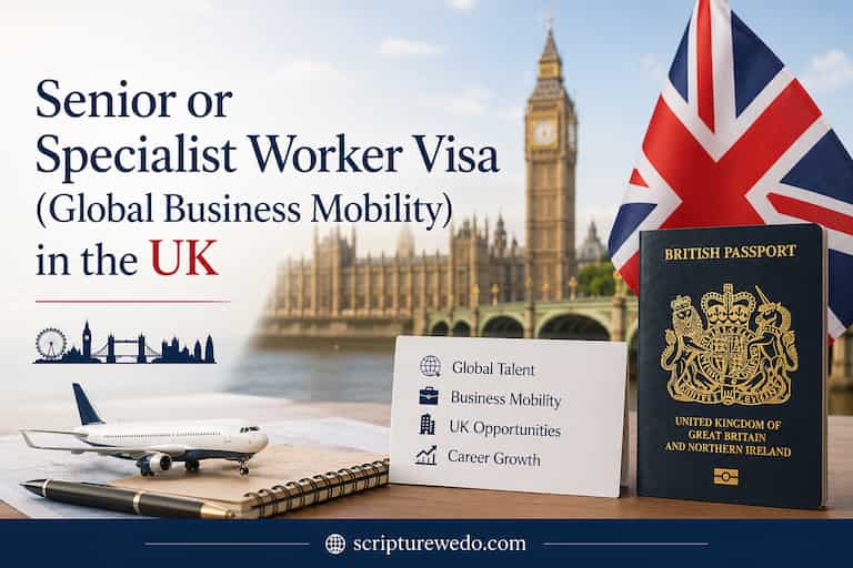 Senior or Specialist Worker Visa (Global Business Mobility) in the UK