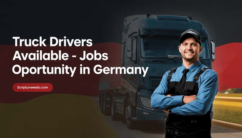 Truck drivers available-jobs opportunity in Germany