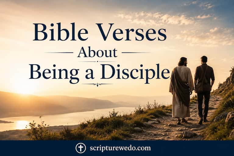 Bible Verses About Being a Disciple