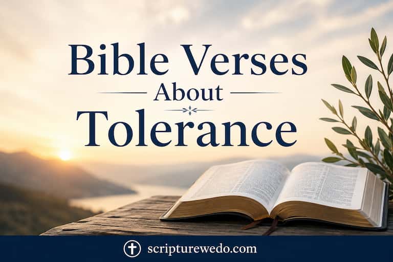 Bible Verses About Tolerance