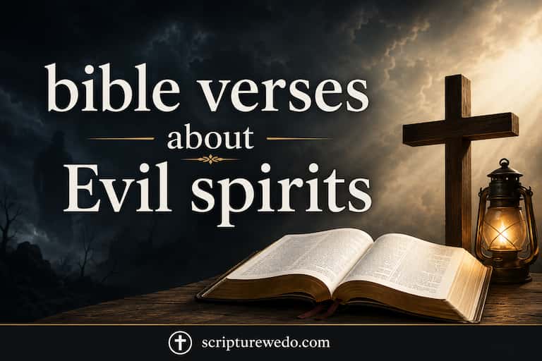 bible verses about evil spirits