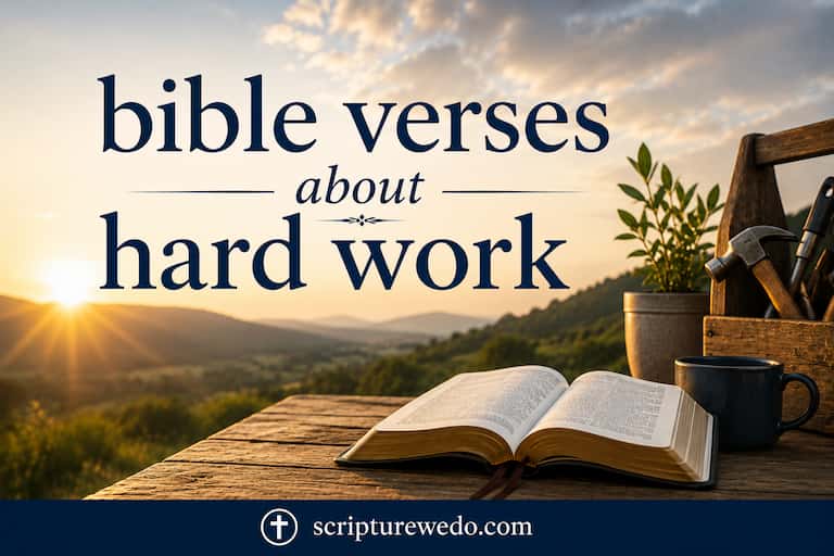 bible verses about hard work