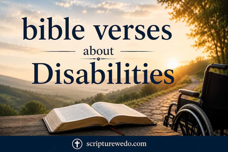 bible verses about Disabilities