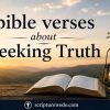 bible verses about seeking Truth