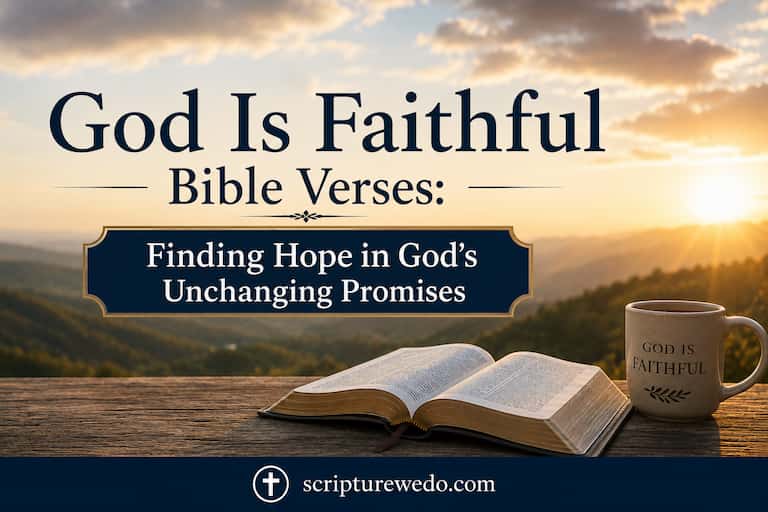 God Is Faithful Bible Verses: