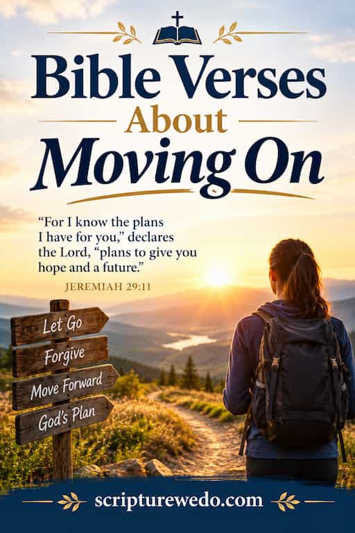 Bible Verses About Moving On