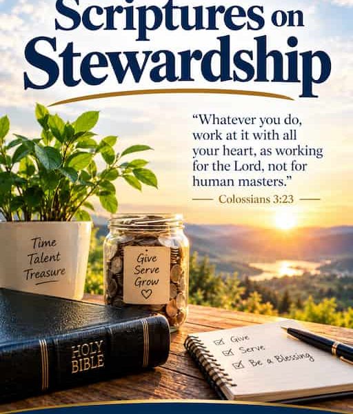 Scriptures on Stewardship